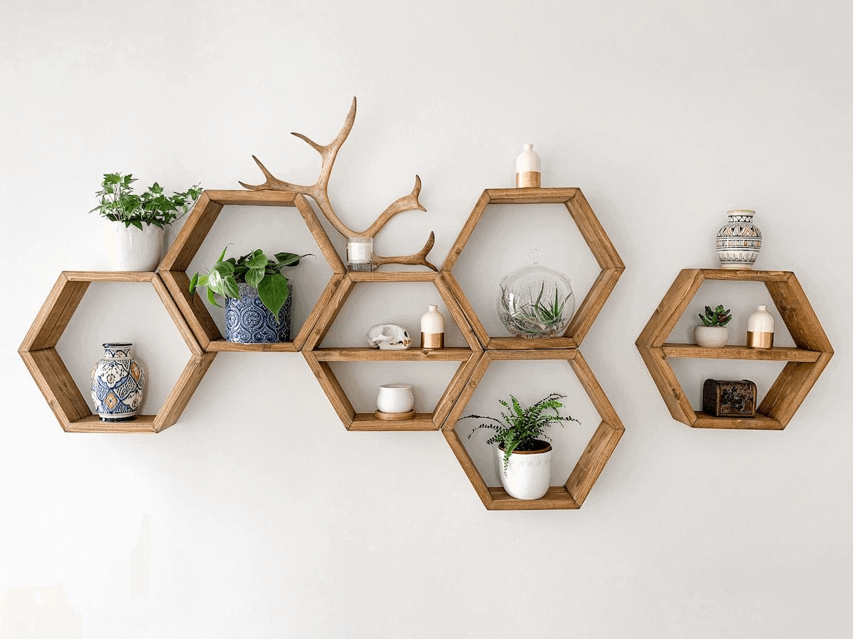 Wall shelves Pokok.Asia