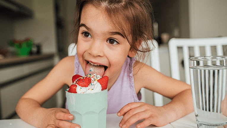Scientific research suggests that children's sweet tooth is hardwired from birth.Source: Cara Rosenbloom