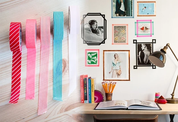 Washi Tape Frames - The Well-Appointed Desk