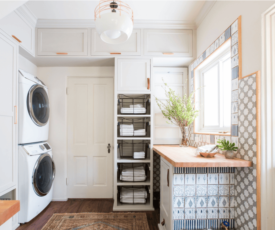 Living and Growing laundry room Pokok.Asia