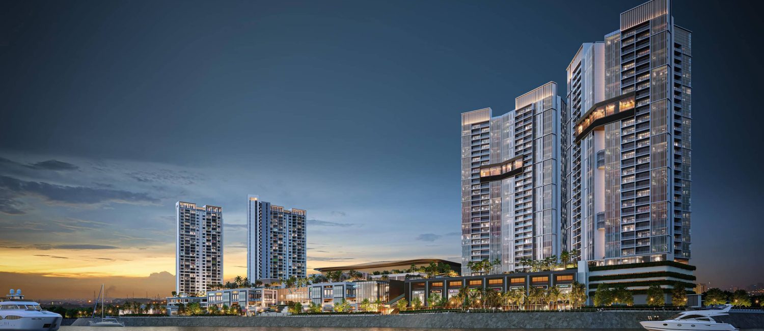 Nestled within Penang’s premier development, The Light City, Lightwater Residences is defined by luxury and waterfront elegance.